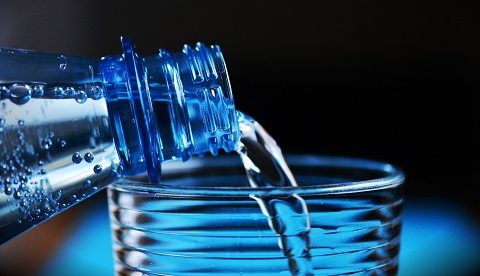 Water drinken